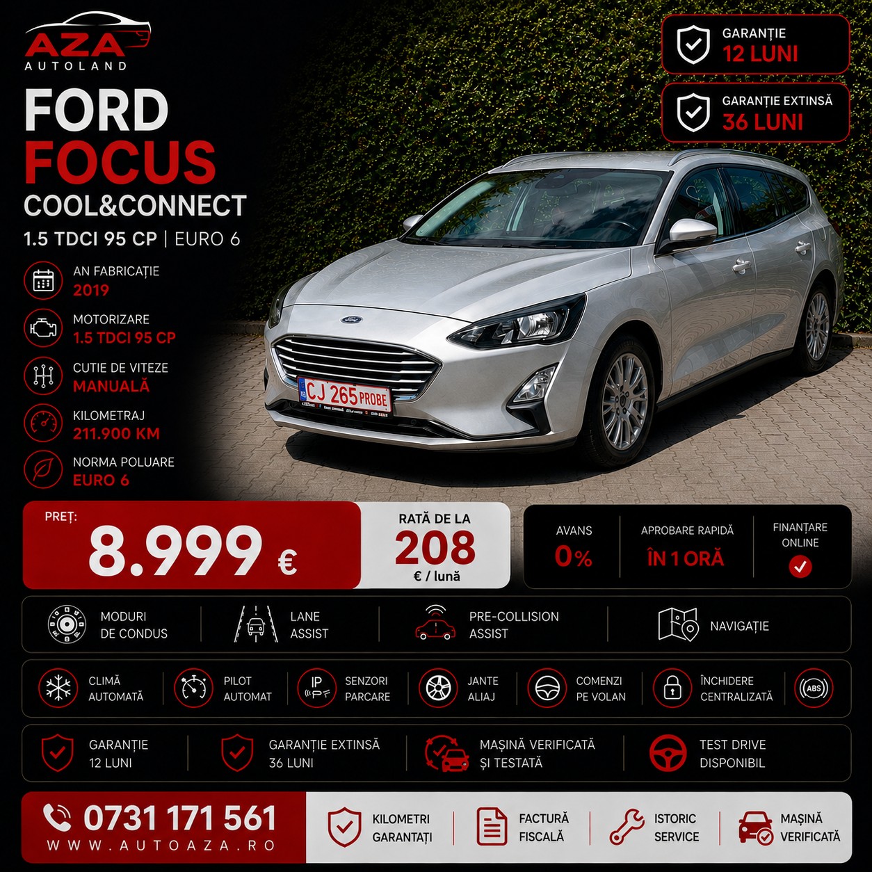 Ford Focus 1.5 TDCI Cool&Connect Ford Focus 1.5 TDCI Cool&Connect