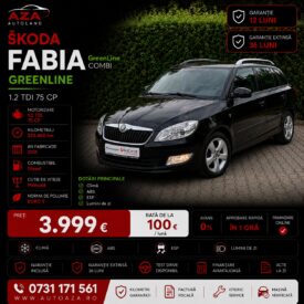 Skoda Fabia GreenLine 1.2 TDI 2011